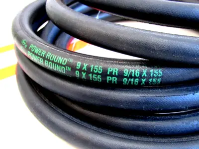 NEW GATES 9 X 155 PR POWER ROUND CABLE 9/16 X 155