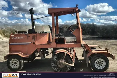 Used 2004 BROCE RJ350 Sweepers Florida US | Proxy Equipment #1377353