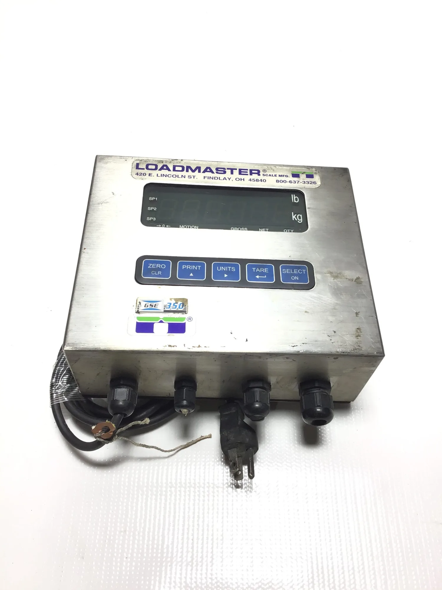 GSE 350 Digital Weight Scale Indicator