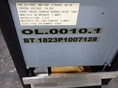 Used ATLAS COPCO POWER MACS 4000 Electrical Controls | HGR 24 #748042