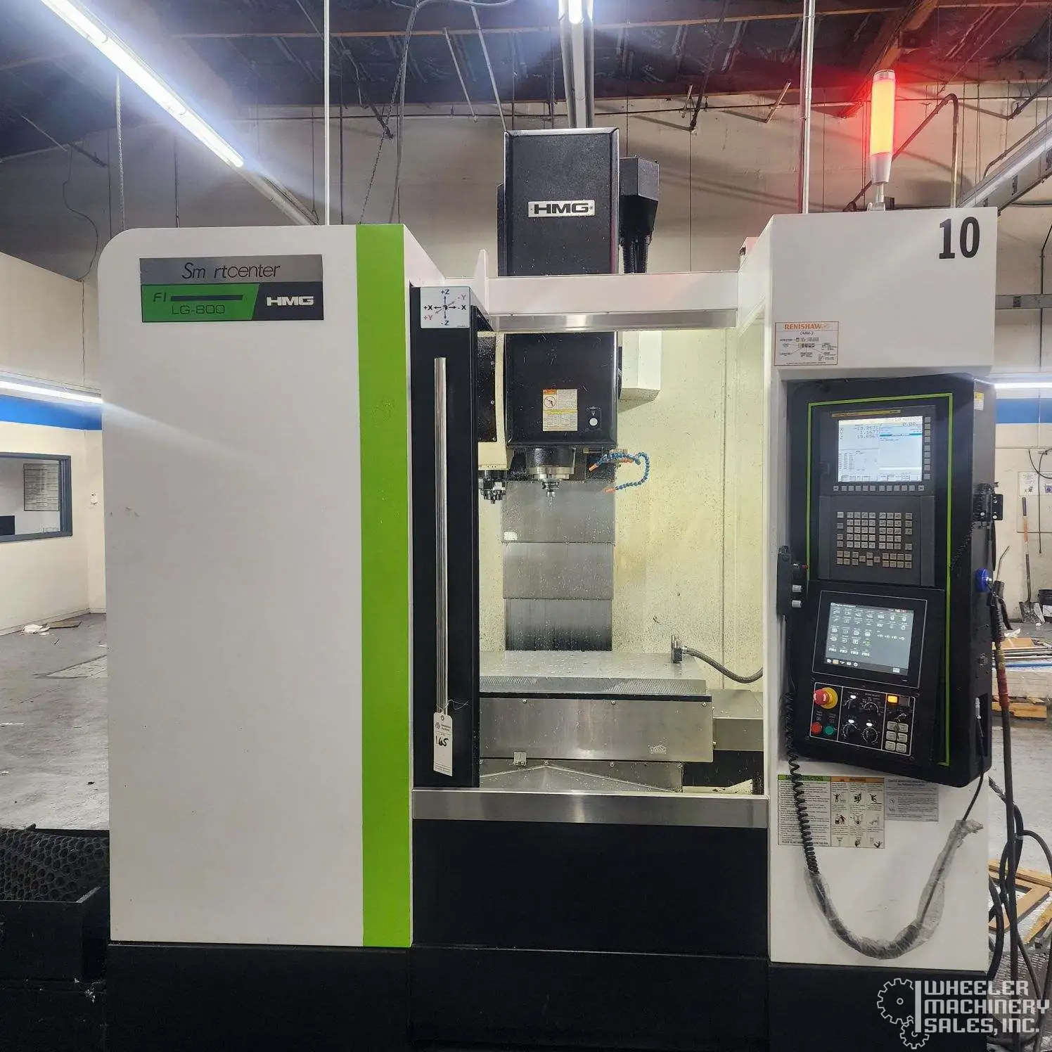2017 Hartford Taiwan (HMG) Model LG-800 Vertical Machining Center #7570 #2