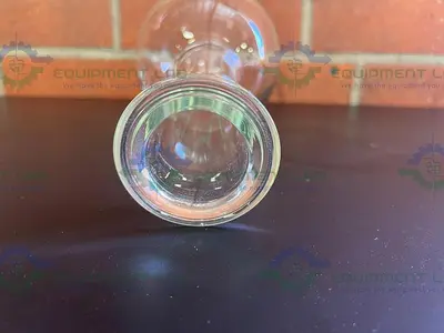 USED CHEMGLASS 1000 ML ROUND BOTTOM FLASK  1.5" SANITARY FITTING