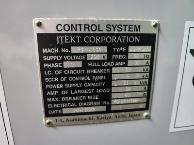 USED JTEKT GL4I-100SWITCH