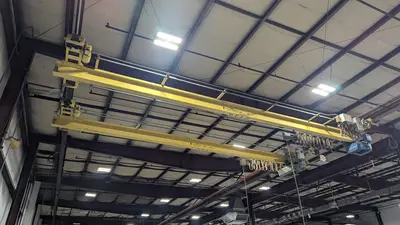 SHAW BOX 1 Ton Cranes - Overhead, Bridge | Highland Machinery & Crane (1)