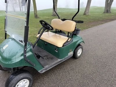 (1) 2015 E-Z-Go golf cart with a Kawasaki gas engine, does not include Club canopy, ball cover, club...