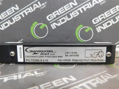 Transducers Direct TD390-5-2-W Linear Position Transducer 2" Stroke Used