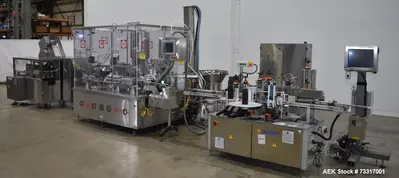 Used CAPMATIC 4A/X-PP-22 Liquid & Paste Complete Packaging Lines Illinois US | Aaron Equipment #87118