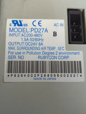 Used RUBYCON PD27A Power Supplies Ohio US | Surplus Asset Holdings #1578875