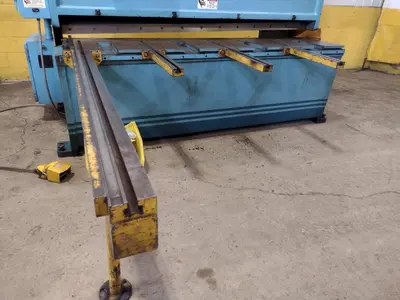 8' x 1/4" MASTER-FAB MODEL #SSB250-8 HYDRAULIC SHEAR: STOCK #18407