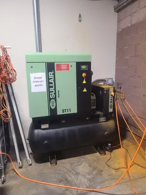 2019 SULLAIR ST1109 Rotary Screw & Sliding Vane Air Compressors | Tight Tolerance Machinery (1)