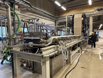 USED PILOT LAB PAPER MACHINE