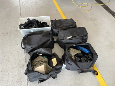 USED 3M BREATHE EASY KITS