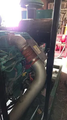 USED CUMMINS/STAMFORD 400 KW DIESEL GENERATOR