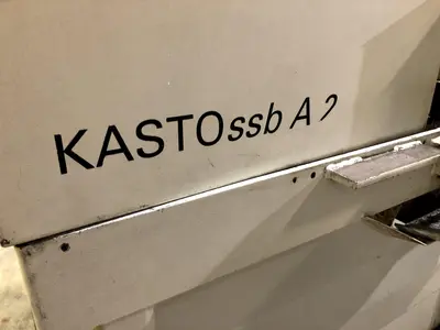 10" X 10" KASTO MODEL #SSB-A2-CNC-CC AUTOMATIC VERTICAL BAND SAW: STOCK #17306