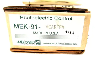 NEW NEW MEKONTROL MEK-91-VCARFF4 PHOTOELECTRIC CONTROL MEK91VCARFF4