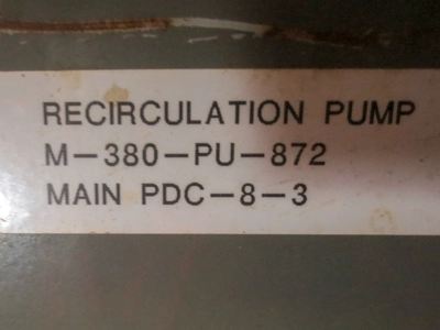 USED 1994 DURCO 3K10X8-16H