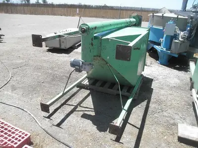 Mixer, Ribbon, 25 CF, C/st, Pugmill Feeder, #C735198