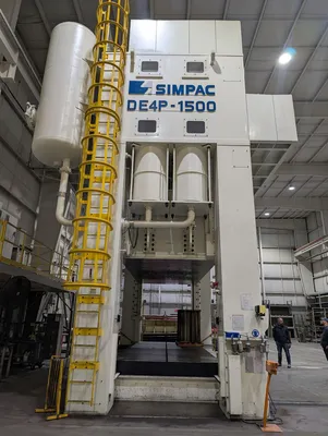 SIMPAC DE4P-1500 Mechanical Straight Side Presses | International Machinery (1)