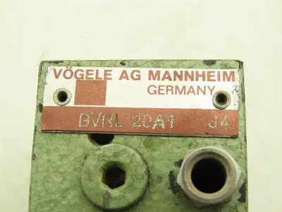 Vogele BVRL 20A1 Lubrication Distribution Manifold 20-Outlet Valve Block Lot of2