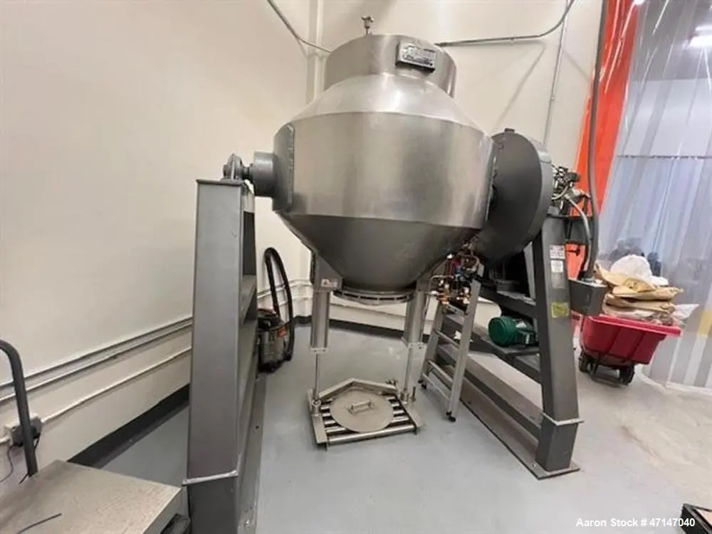 Used GEMCO SOLIDS Double Cone - V Mixers Illinois US | Aaron Equipment #1512859