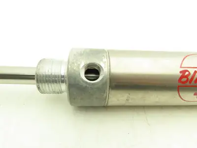 Bimba MRS-244-D Pneumatic Round Air Cylinder 1-3/4"Bore 4"Stroke Stainless Steel