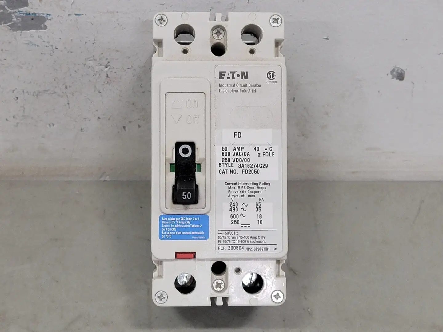 NEW EATON FD2050