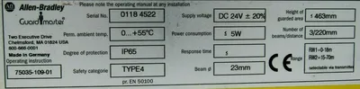 NEW ALLEN BRADLEY 440L-R4H3220-N LIGHT CURTAIN SET 440L-T4H3220-N 20-1/2"