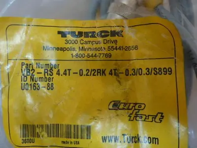 NEW TURCK ELEKTRONIK VB2-RS4.4T-0.2/2RK 4T-...