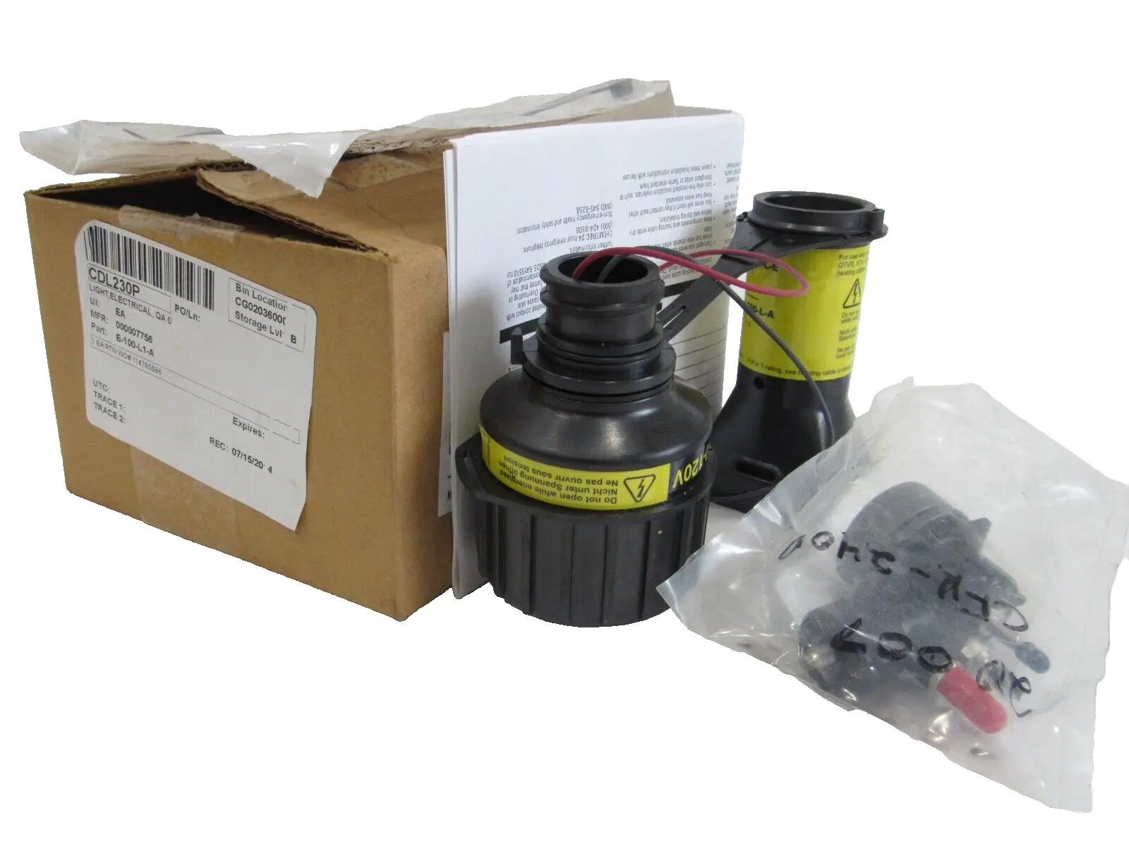 NEW TYCO RAYCHEM E-100-L1-A END SEAL KIT E100L1A