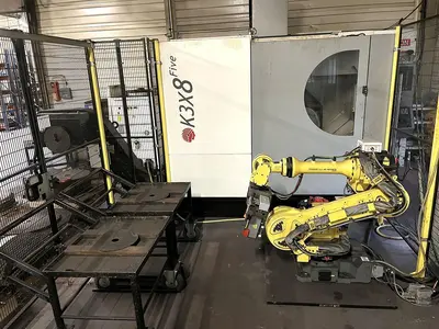 USED HURON K3X8F X: 780 - Y: 700 - Z: 500 MM CNC