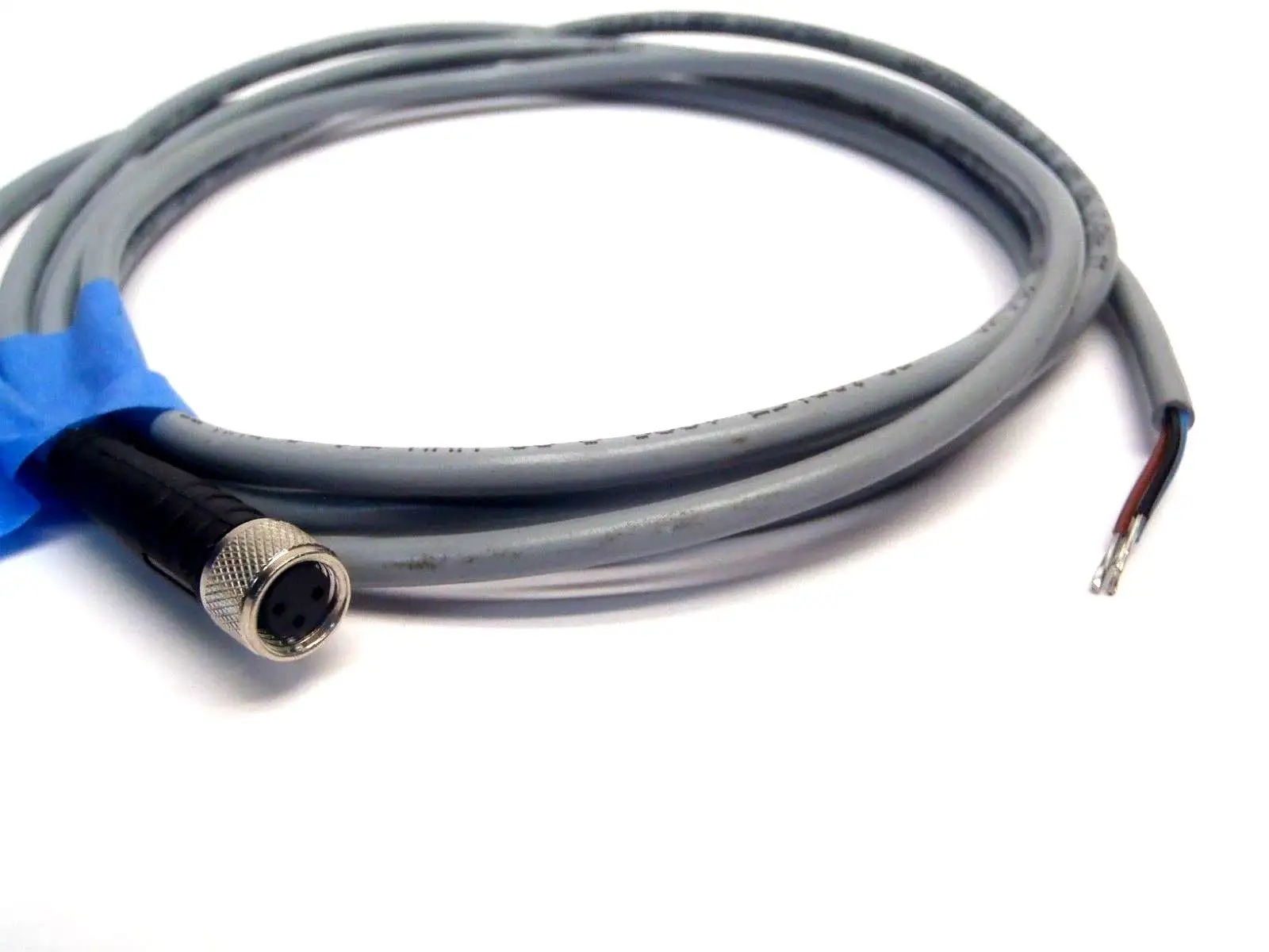 Used BIMBA M8 CORDSET TO FLYING LEADS 3 WIRE Cable & Wire | Maverick Industrial Sales #1106765
