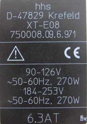USED BAUMER XT-E08 XTEND COLD GLUE CONTROL DEVICE XTE08