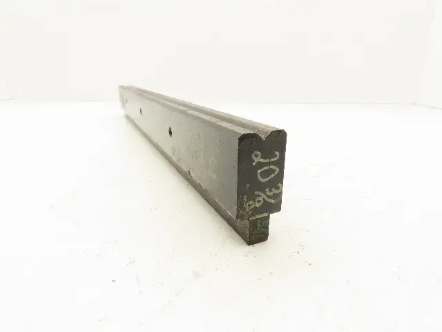 Press Brake Die 20-3/8" Long 90° V 1/2" Tang 1-5/64" W 35° Bevel