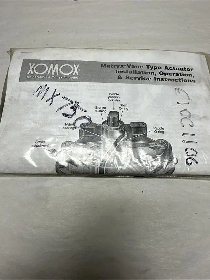 Used XOMOX 600681 Parts (Hydraulics and Pneumatics) Ohio US | Surplus Asset Holdings #1238063