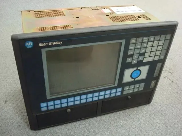 Allen Bradley 6180-AECBFFACABZ Industrial Computer Workstation Panel Ser A Used