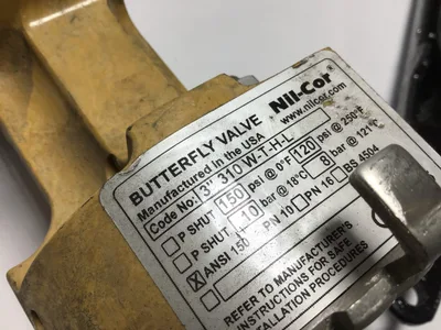 Dresser butterfly valve Nil-Cor 3″