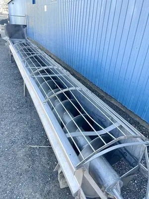 Used Screw Conveyor, 24’’ Diameter x 252’’ Long
