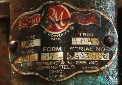 USED MOYNO PUMP - ROBBINS AND MYERS INC. 3M1 CSQ AAA