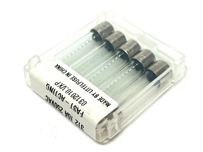 312010.VXP | Littlefuse  Fast Acting Fuse 8A 250V 5 PACK - New