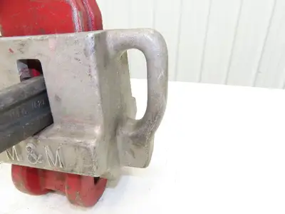M&M Train Car Rail Clamp Wheel Block Steel/Aluminum Chock