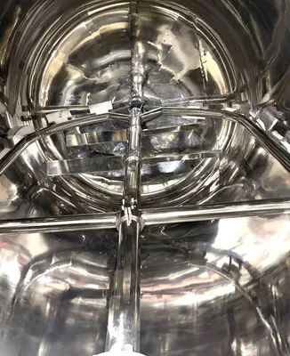 2024 US PHARMACEUTICAL EQUIPMENT 1000 Gallon Jacketed Kettle with Scrape Agitation TANKS / KETTLES | EcReCon Inc (4)