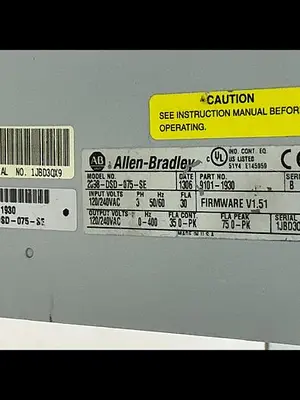 USED ALLEN BRADLEY 2098-DSD-075-SE