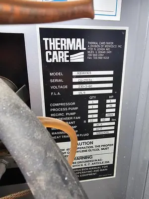 USED THERMAL CARE AQ0A0303