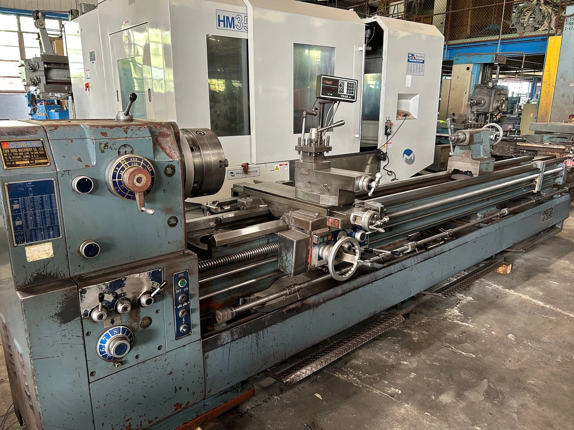 USED 1997 Kingston HD-26160 4" Hole, Taper