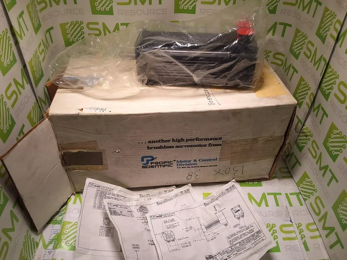 PACIFIC SCIENTIFIC R46SSNA-SS-NS-NV-02 BRUSHLESS SERVO MOTOR - BRAND NEW