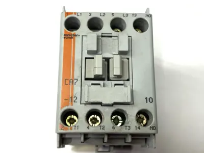 USED SPRECHER+SCHUH IEC CONTACTOR 3-POLE 12A 600VAC