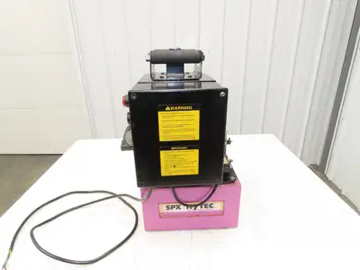 SPX Hytec 100888 Model B Hydraulic Power Workholding Pump Unit 2.5gal 115V