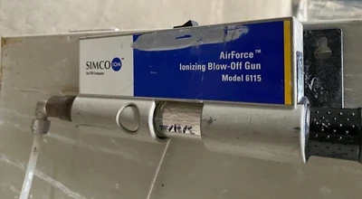 California Stainless Mfg Sink W/ Simco-Ion 6115 AirForce Ionizing Blow-off Gun