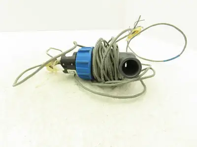Omega FP-5600 Paddlewheel Flowmeter Low Flow Sensor 1/2"PVC Tee Fitting FP-5305M
