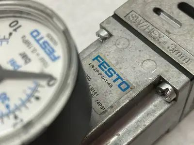 USED FESTO INTERMEDIATE PRESSURE REGULATOR PLATE 13000434